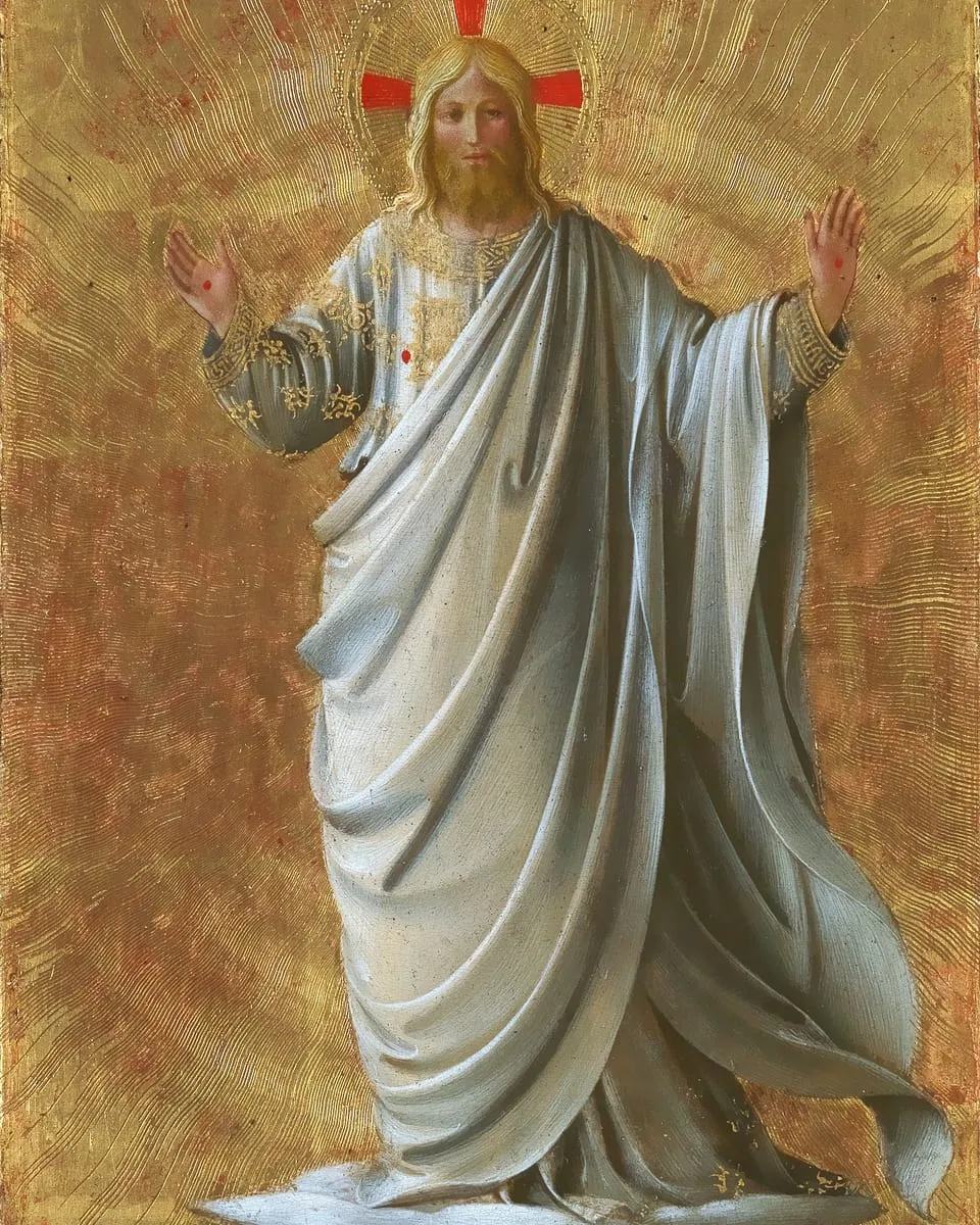 Ascension (left wing of the Corsini Triptych), Fra Angelico